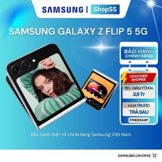  Điện Thoại Samsung Galaxy Galaxy Z Flip5   Flip 5 5G Chính Hãng - Snapdragon 8 Gen 2 Camera 12MP 