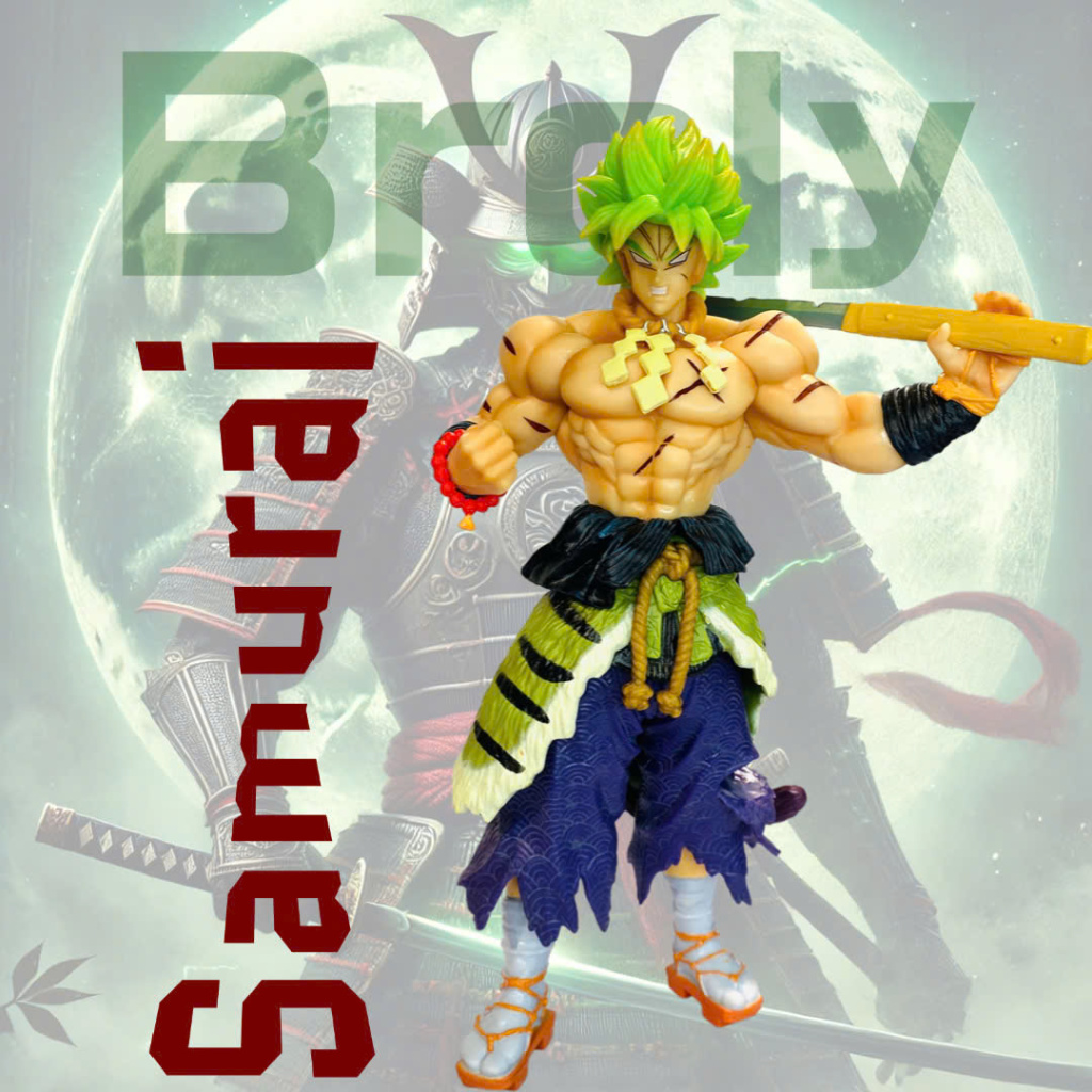 Mô hình DragonBall - Broly Samurai 20cm