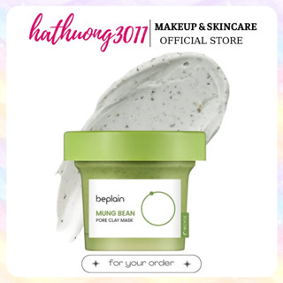 Mặt nạ đất sét đậu xanh Beplain Mung Bean Pore Clay Mask 120ml