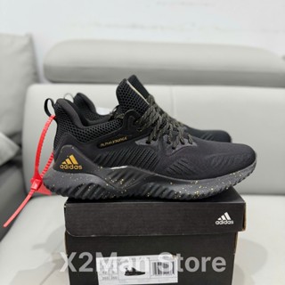 [X2Man Store -Tặng Tất ]-Giày Thể Thao Alpha Bounce Đen Vàng