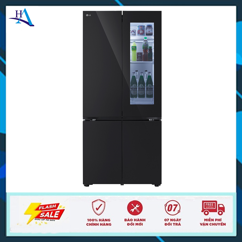 Tủ lạnh LG Inverter 617 lít Multi Door InstaView LFB61BLGAI (Miễn phí giao tại HCM-ngoài tỉnh liên h