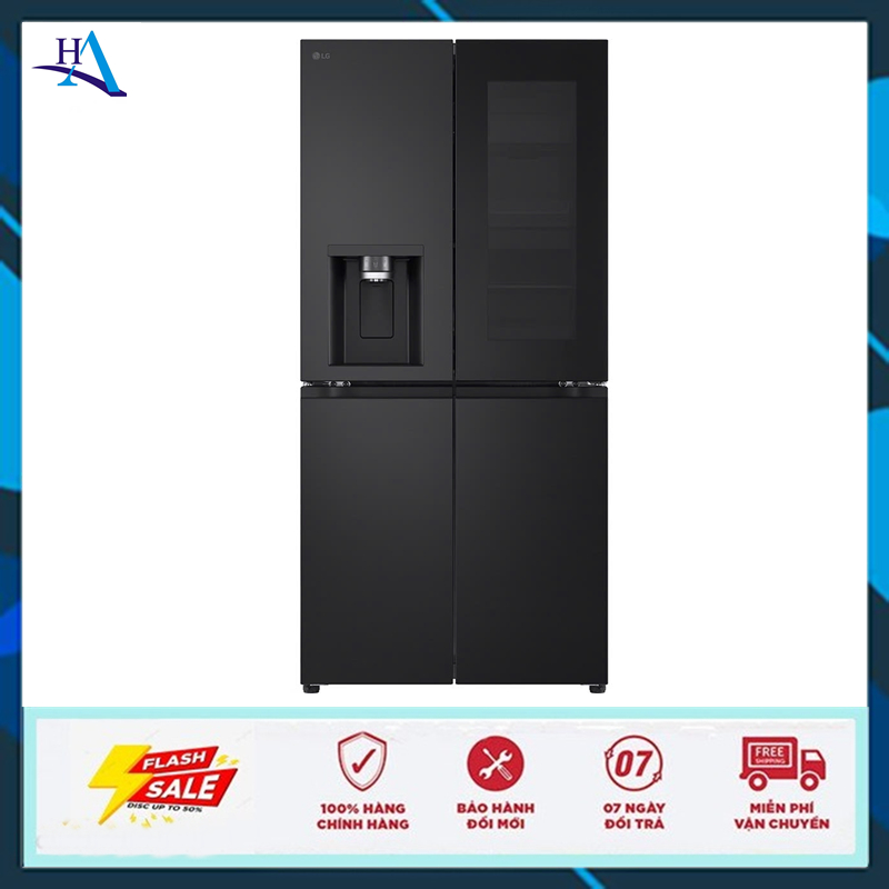Tủ lạnh LG Inverter 508 lít Multi Door InstaView LFI50BLMAI (Miễn phí giao tại HCM-ngoài tỉnh liên h