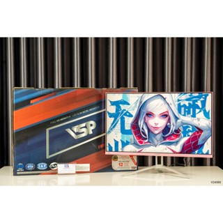 Màn hình 24 inch VSP V2408S tràn viền Hồng (Full HD, IPS, 75HZ) BH 24 Tháng Chính Hãng