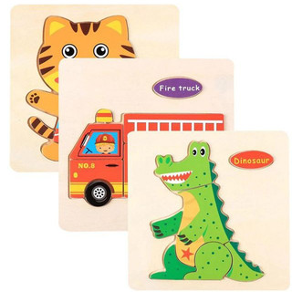 Tranh ghép hình gỗ 3D cho bé