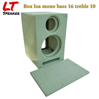Box loa mono bass 16 treble 10 thùng loa thô khoét lỗ theo yêu cầu LT Speaker