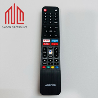 REMOTE ĐIỀU KHIỂN TIVI ASANZO ISLIM PRO 32S52//43S51//55U71 GIỌNG NÓI