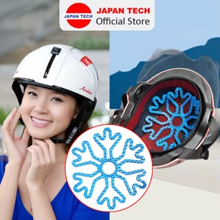  Miếng Lót Mũ Bảo Hiểm - Silicon Thoáng Khí Chống Xẹp Tóc Êm Ái 6 Cánh 