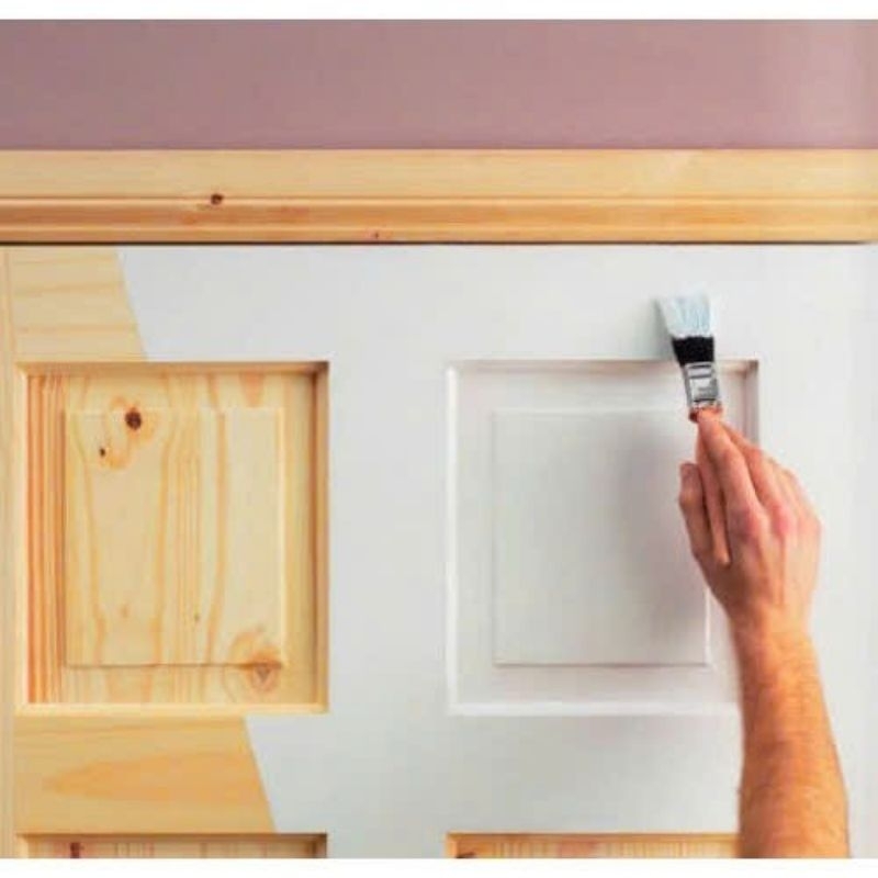 Sơn gỗ màu trắng,sơn pu màu trắng