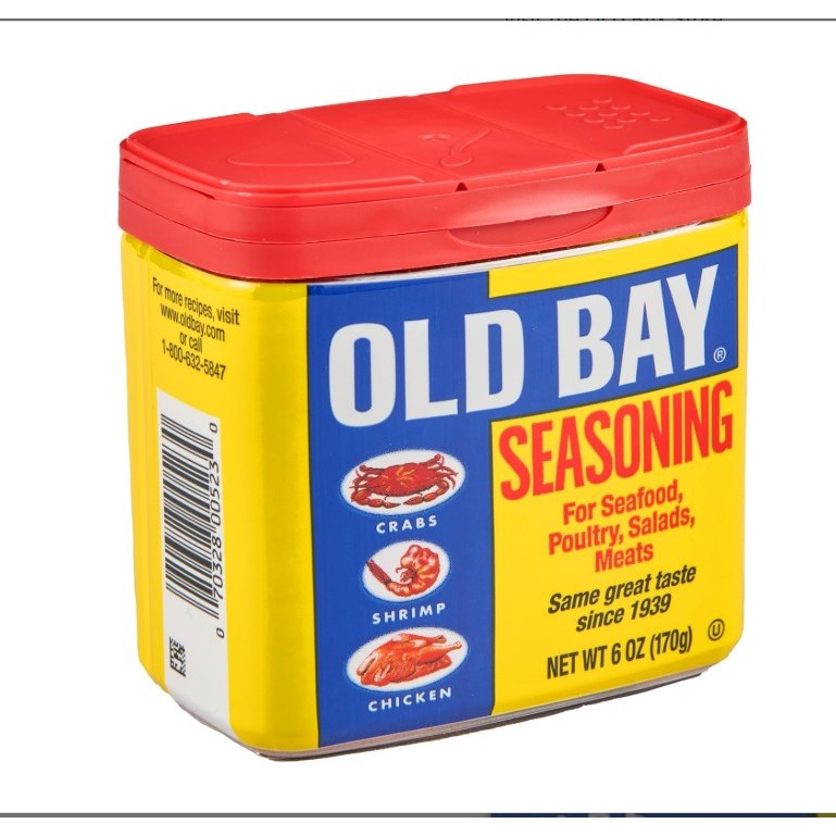  HŨ BỘT GIA VỊ  HEALTHY Old Bay Classic Seafood Seasoning 170g 