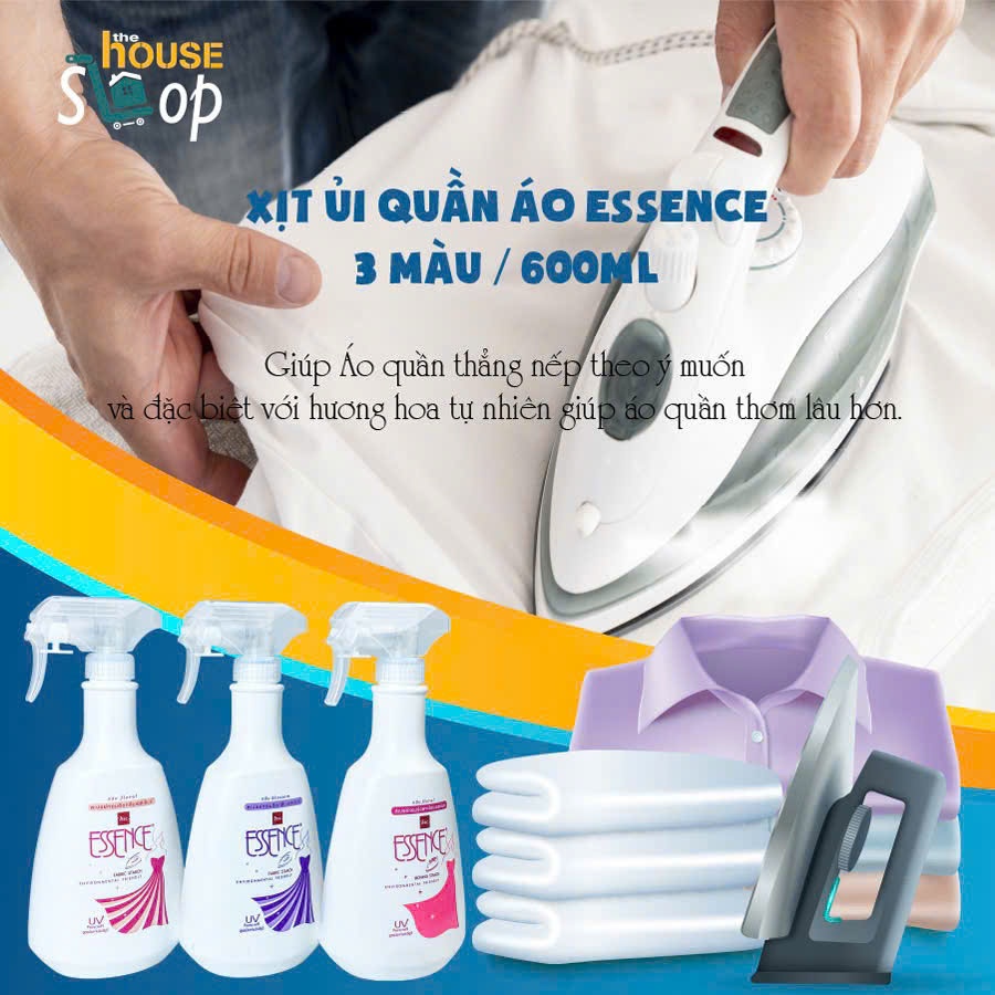 Nước xịt ủi quần áo hiệu Essence 600ml