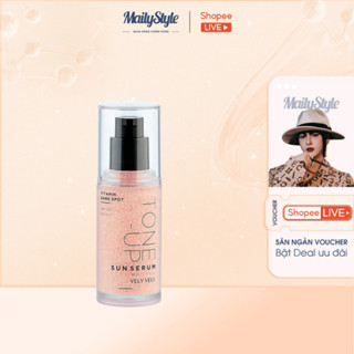  A213_Tinh Chất Chống Nắng Bọc Viên Nang Nâng TONE SUN SERUM VELY VELY VITAMIN DARK SPOT TONE-UP  50+ PA++++ 