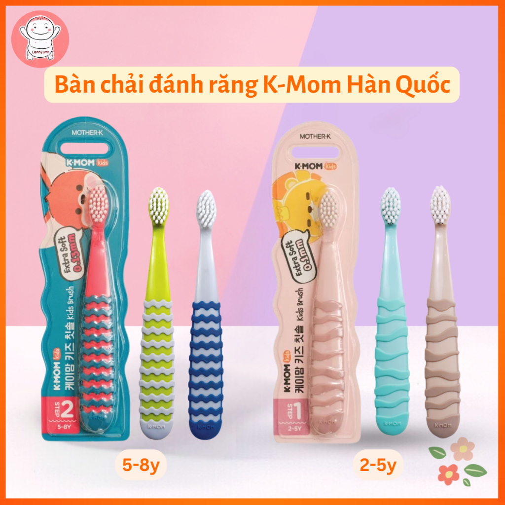 Bàn chải K-Mom Hàn Quốc cho bé