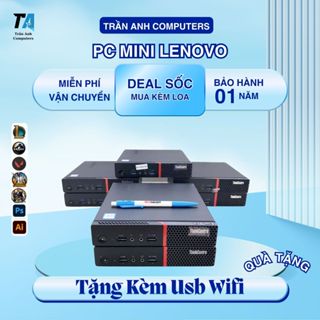 Máy Tính Case Mini PC Lenovo Thinkcentre M700 Tiny Thiết Kế Mạnh Mẽ - Hiệu Năng Vượt Trội - Tặng Kèm Usb WIFI