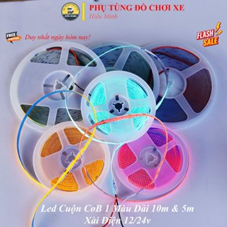  Cuộn Dây Led Neon 12V & 24V Trang Trí Xe Tải Xe Khách 