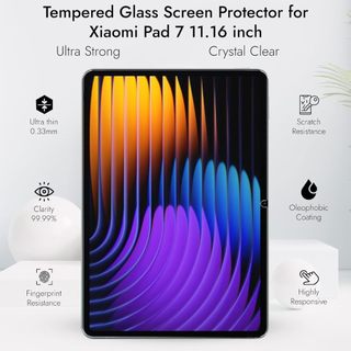 [Ảnh Thật] Kính CL MTB Xia0mi Mi PAD 7 / PAD 7 PRO 11.2" 2025 Cường Lực 2.5D-9H-0.26mm
