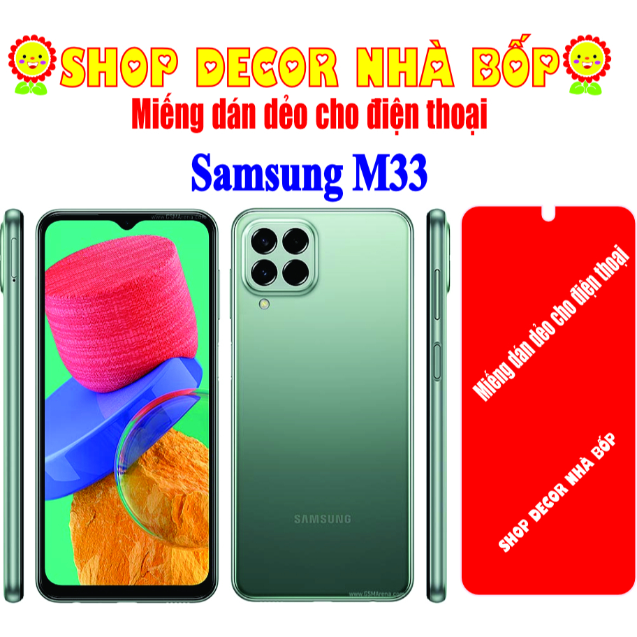 Cường lực dẻo bảo vệ màn hình điện thoại Samsung M33