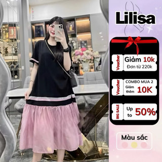  Váy bầu xinh đầm bầu thiết kế dáng babydoll cổ tròn tay ngắn họa tiết trang trí trẻ trung new 2024 lên dáng cực xinh 