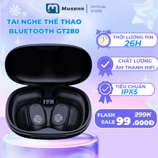 Tai nghe Bluetooth GT280 pin trâu, Tai nghe thể thao không dây thiết kế treo vành tai, hỗ trợ Micro, chống nước IPX5