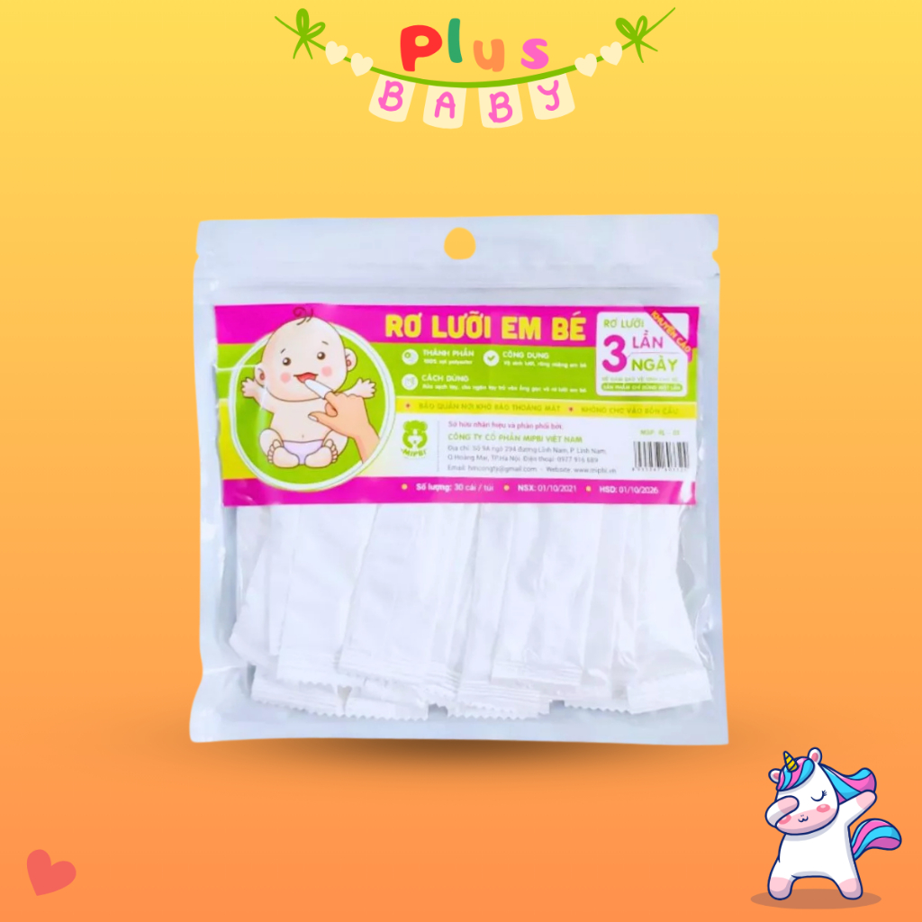 Gạc răng miệng MIPBI Khô cho bé