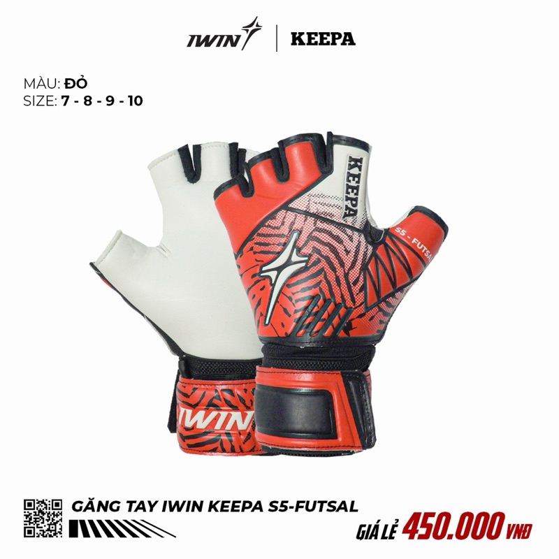 Găng iWin Keepa Futsal - S5