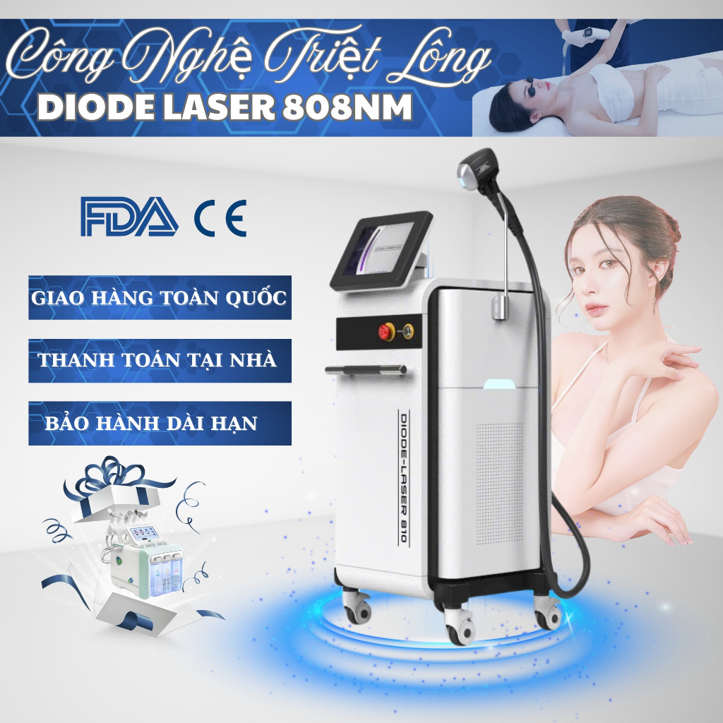 MÁY TRIỆT LÔNG LẠNH DIODE LASER 810 | TRIỆT LÔNG LẠNH DIODE LASER 810