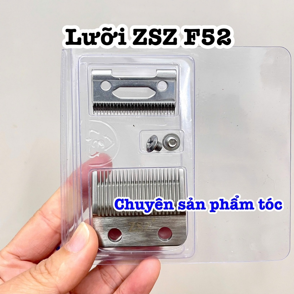 ✅ZSZ Lưỡi Tông Đơ F52 Cao Cấp Thép Không Gỉ Siêu Sắc Bén Cho Máy Cắt Tóc Điện Và Pin Tiết Kiệm Chi P