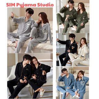 Đồ bộ pyjama, đồ bộ mặc đôi nhóm nam nữ thời trang Quảng Châu cao cấp - Quà tặng,quà cưới sang trọng SIM - Pyjama Studio