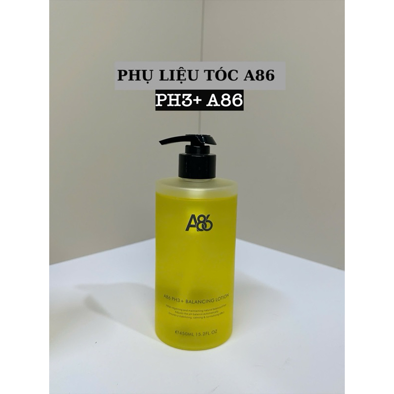 PH3+ A86 khử kiềm hàn gắn liên kết bổ xung vitamin protein cho tóc chai 450ml