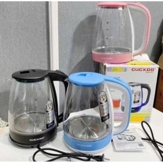 Ấm Siêu Tốc Thủy Tinh Cao Cấp 2.0 Lít CUCKDD - Bình Siêu Tốc Có Đèn Led - Tự Ngắt Khi Sôi NEW