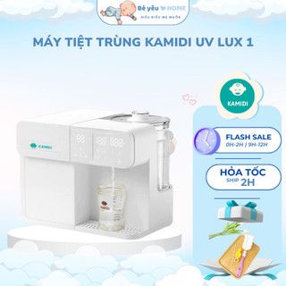  Máy Tiệt Trùng UV Bình Sữa kamidi Lux 1 Lấy Nước Tự Động Tích Hợp Đun Nước Pha Sữa Cho Bé Bảo Hành 24 Tháng 