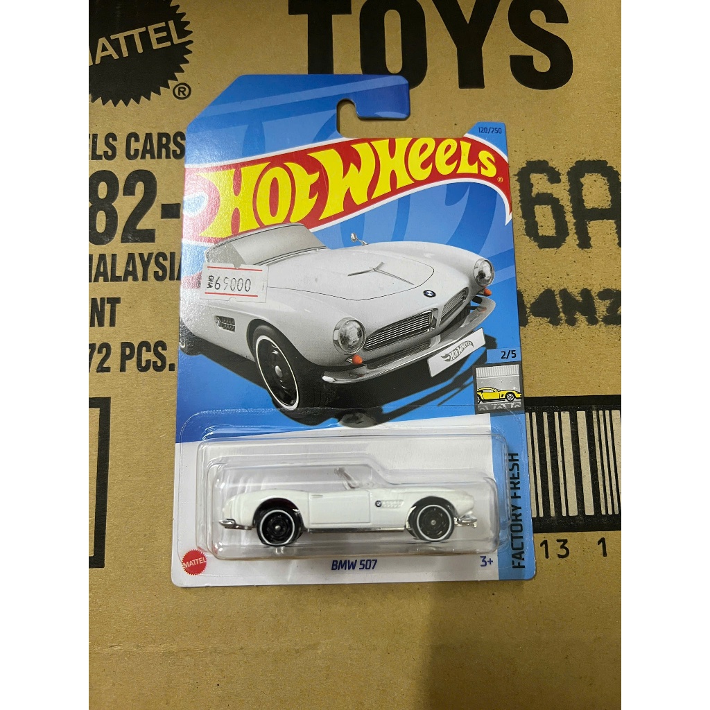 LeHuong Diecast - Xe Hot Wheels BMW 507 (Trắng)