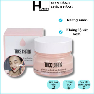 Kem Nền Trang Điểm Thần Thánh Tree Chada Cream Makeup Snow Light Kem Lười Thái Lan Tạo Hiệu Ứng Căng Bóng, Cấp Ẩm 50g