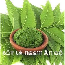 [100g] Bột lá Neem Ấn Độ sấy lạnh, se khít lỗ chân lông, chống lão hóa, kiềm dầu & làm mịn da, trắng hồng tự nhiên