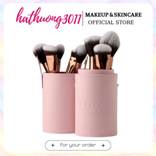 Bộ Cọ Trang Điểm LUXIE Rose Gold Collection 7 Cây – Tặng Kèm Hộp Đựng