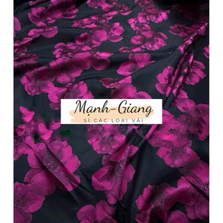 vải tafta hoa sứ