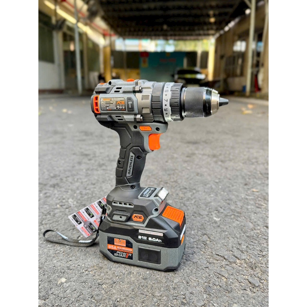 [HN] Máy Khoan Thế Hệ ACE DEKTON M21-ID13160PROMAX /3 Chức Năng / Đầu Cặp Jacobs / Brushless