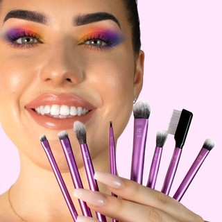 Bộ Cọ Mắ 8 cât RT REAL TECHNIQUES EVERYDAY EYE ESSENTIALS