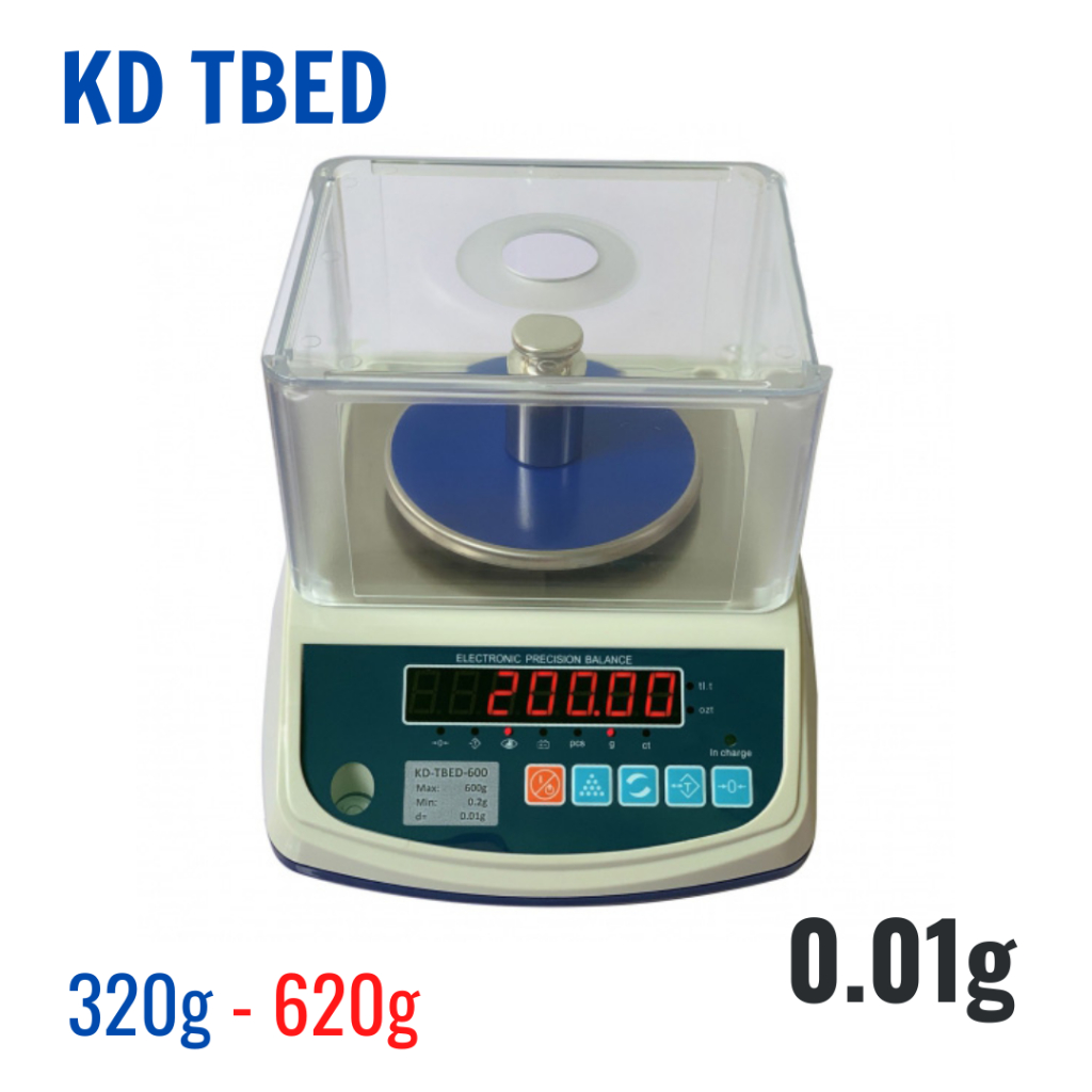 Cân Điện Tử 600g KD TBED600 (600g /0.01g) Chuyên Cân Vàng Cân Yến 600g