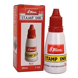 Mực dấu SHINY S.62/63/61 (28ml) – Mực dấu CHÍNH HÃNG - Chuyên dụng cho dấu đóng chứng từ