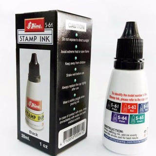 Mực dấu SHINY S.62/63/61 (28ml) – Mực dấu CHÍNH HÃNG - Chuyên dụng cho dấu đóng chứng từ