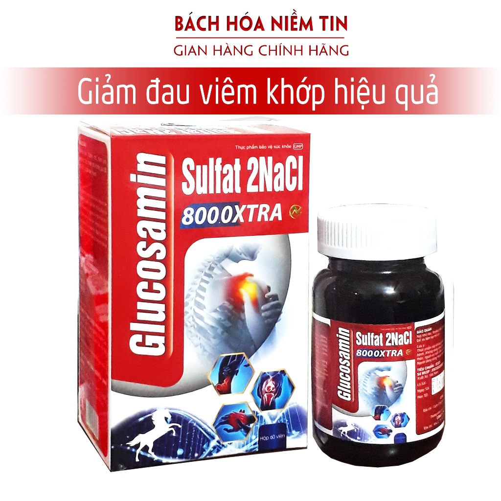 Viên uống giảm đau xương khớp HADA SAMINE - kết hợp thảo dược và collagen, glucosamin hàm lượng cao - Hộp 100 viên