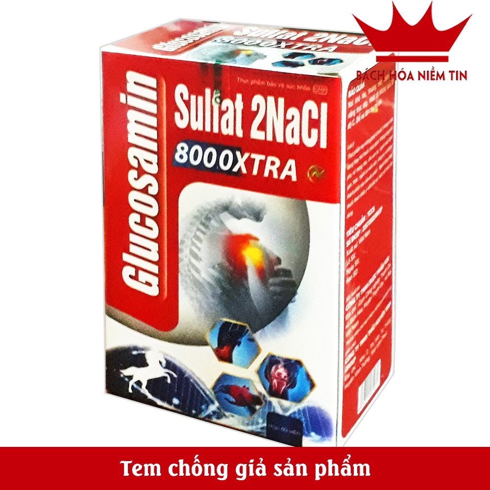 Viên uống giảm đau xương khớp HADA SAMINE - kết hợp thảo dược và collagen, glucosamin hàm lượng cao - Hộp 100 viên
