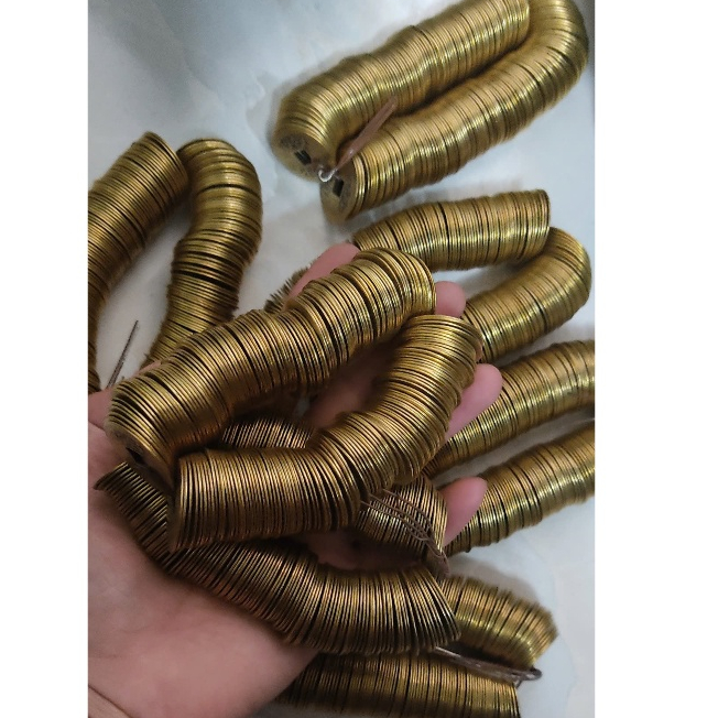 Đồng xu âm dương bằng đồng 200 xu đồng 1 dây bán sỉ