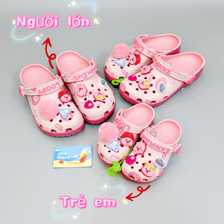  |Có Sẵn| Dép Crocss x Zanmang Loopy Classic Clog Pink 