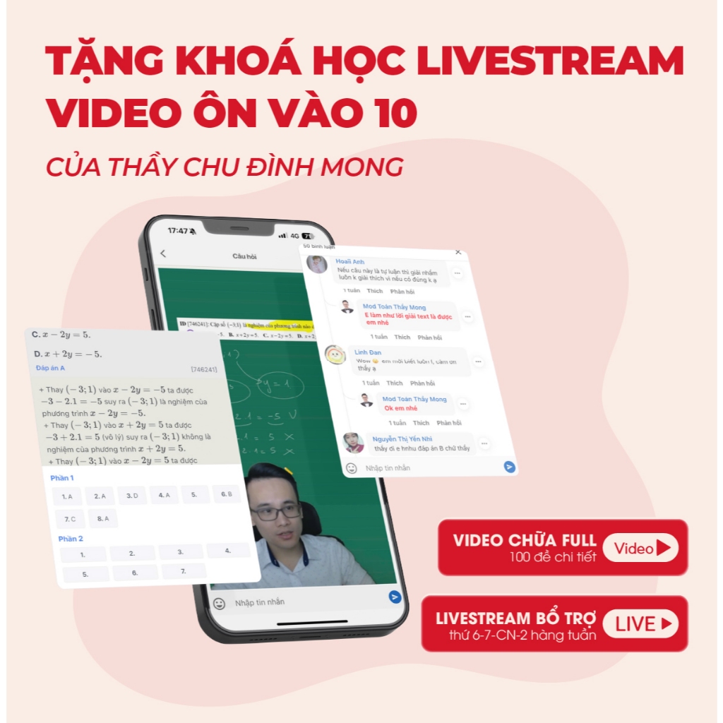 Sách 100 đề minh hoạ thi vào 10 môn Toán - Moonbook | BigBuy360 - bigbuy360.vn
