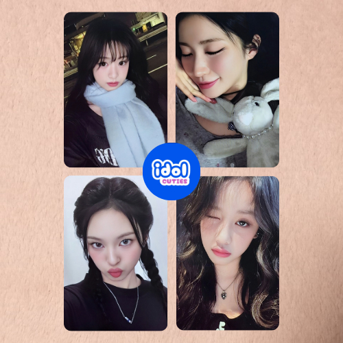 Idol Cuties - BabyMonster [HELLO MONSTER TOUR - VER B] (loại 1) - Card bo góc card des unoff lomo