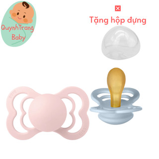  Ti giả BIBS sản xuất tại Đan Mạch BIB Supreme Latex bibs cao su núm dẹp 