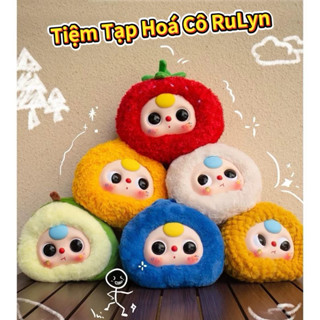   Hàng sẵn  Blindbox Baby Three Trái Cây Zipper V3 gấu bông vinyl 3.0 siêu dễ thương 