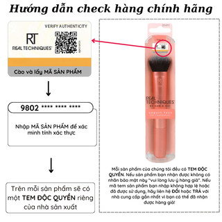 Cọ trang điểm nền RT REAL TECHNIQUES EXPERT FACE BRUSH