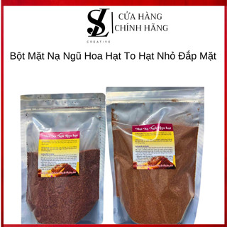 Bột Mặt Nạ Ngũ Hoa Hạt Nhỏ Hạt To Đắt Mặt Nạ | Chăm Sóc Da Mặt Ngăn Mụn Mờ Thâm Se Khít Lỗ Chân Lông Gói 500G 1000G